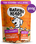 Barking Heads Wet Dog Food - Bowl Lickin' Chicken - No Artificial Flavours - Grain-Free Recipe (10 x 300 g)